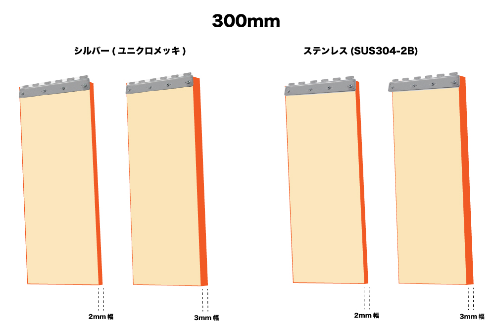 のれんカーテン（タカシート）帯電防止防炎透明300巾 | 業務用ビニール