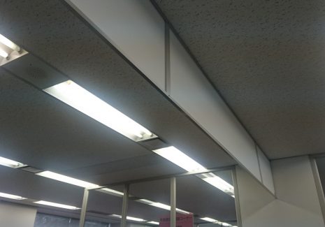 不燃シート防炎垂れ壁ケムストップ